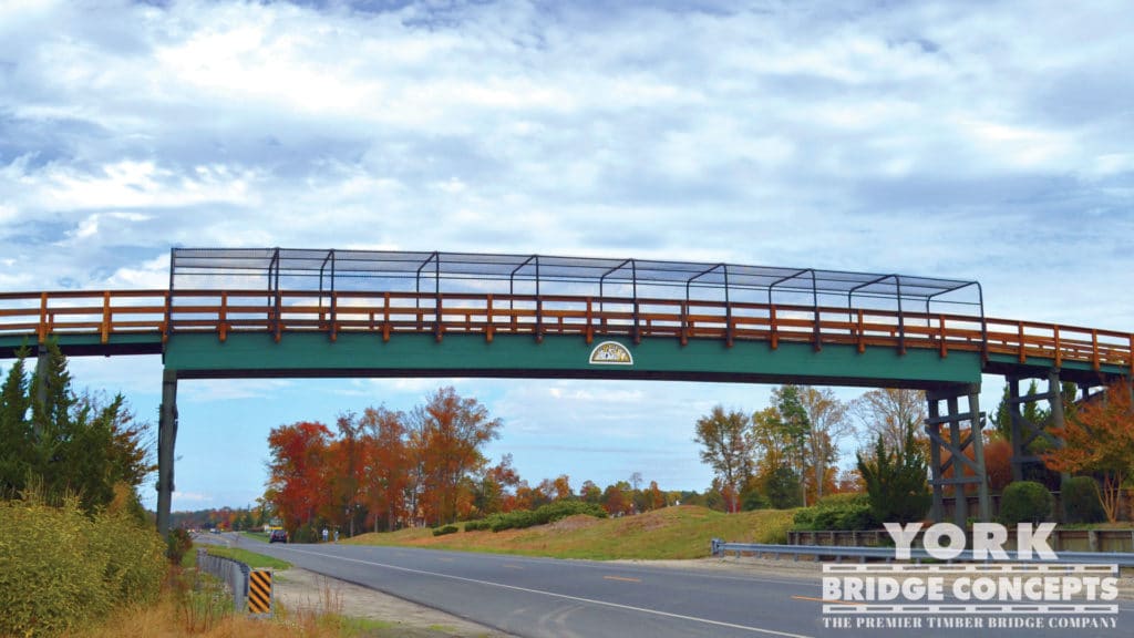 Baywood Greens Golf Cart Bridges - Long Neck, DE | York Bridge Concepts - Timber Bridge Builders