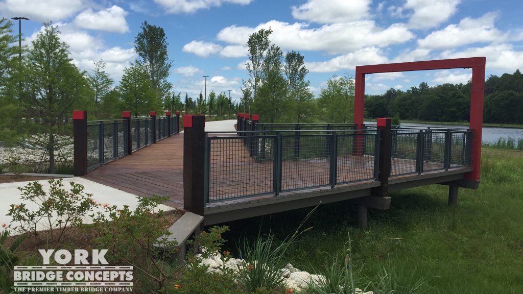 Starkey Ranch Pedestrian Bridges – Odessa, FL | York Bridge Concepts - Timber Bridge Builders