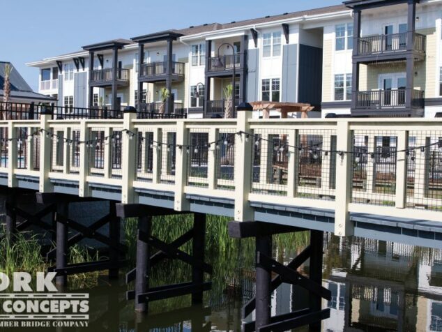 Broadstone Apartments Timber Boardwalk – Charleston, SC | York Bridge Concepts - Timber Bridge Builders