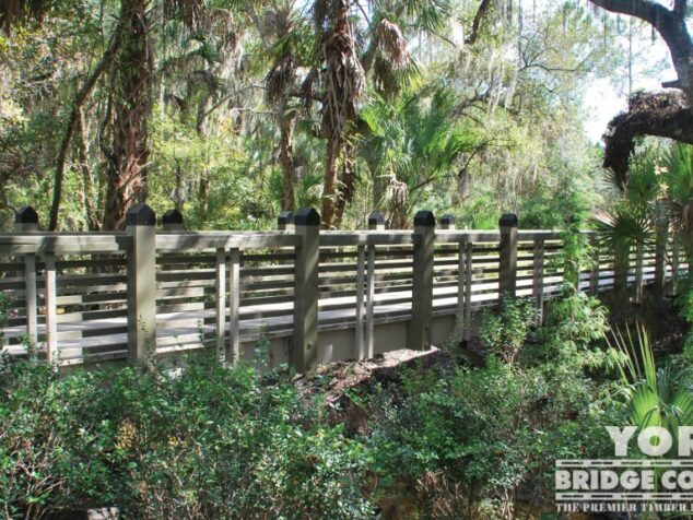Alafia Creek Trail Pedestrian Bridge – Lithia, FL | York Bridge Concepts -Timber Bridge Builders