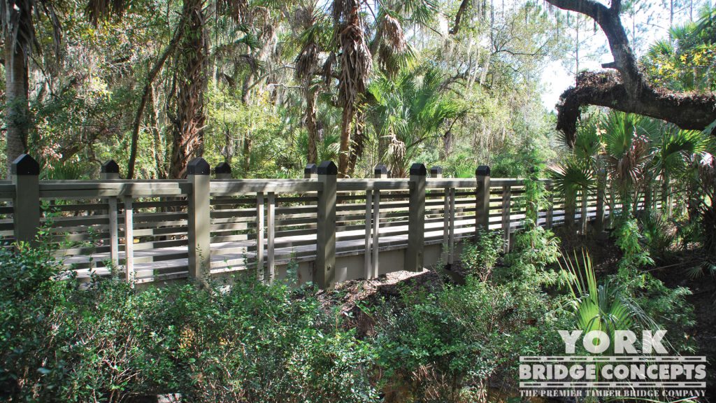 Alafia Creek Trail Pedestrian Bridge – Lithia, FL | York Bridge Concepts -Timber Bridge Builders