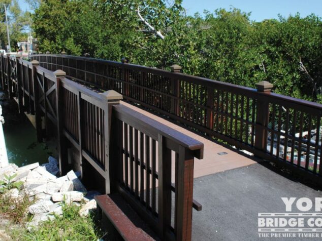Coco Plum Drive Pedestrian Bridge – Marathon, FL | York Bridge Concepts - Timber Bridge Builders