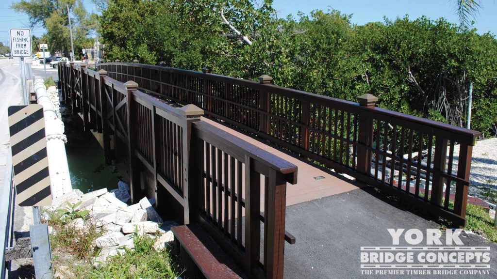 Coco Plum Drive Pedestrian Bridge – Marathon, FL | York Bridge Concepts - Timber Bridge Builders