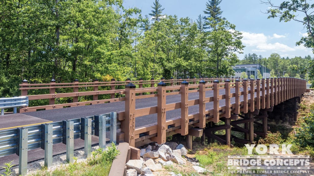 Regional Training Institute Vehicular Bridge - Pembroke, NH | York Bridge Concepts - Timber Bridge Builders