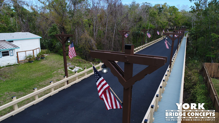 Bear Creek Timber Vehicular Bridge - Ormond Beach, FL | York Bridge Concepts