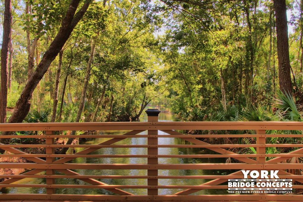 Sawgrass Marriott Golf Resort & Spa Golf Cart Bridges - Ponte Vedra Beach, FL | York Bridge Concepts - Timber Bridge Builders