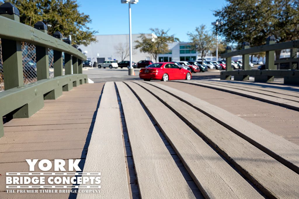 Hendrick's Auto Vehicular Timber Bridge, Charleston, SC | York Bridge Concepts