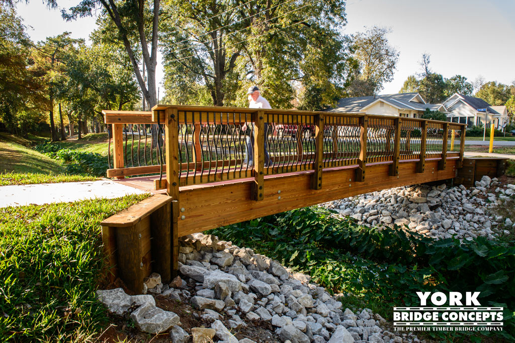 Hynson Bayou Trail Pedestrian Bridges - Alexandria, LA