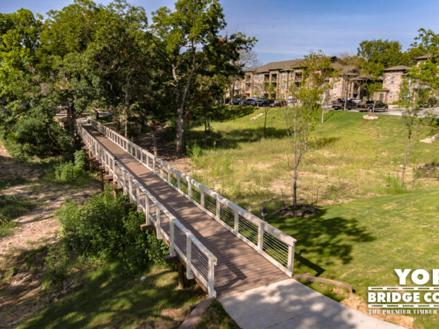 River Springs at Barge Ranch Timber Pedestrian Bridge - Belton, TX | York Bridge Concepts