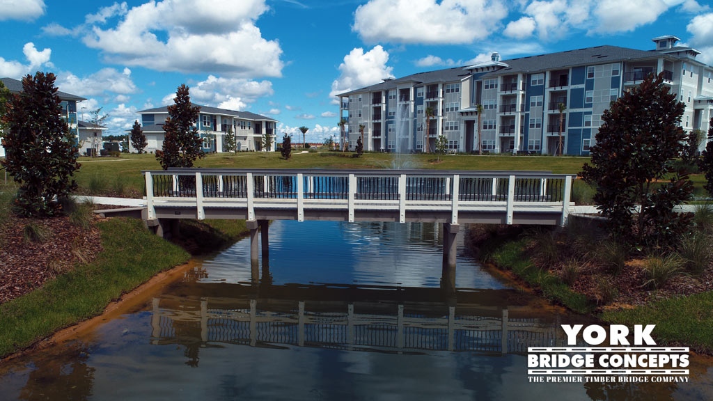 Champion's Vue Apartment Timber Pedestrian Bridge Davenport, FL