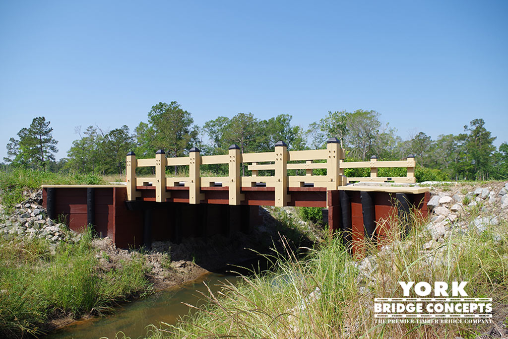 Meadowlands Timber Vehicular Bridge Construction - Calabash, NC