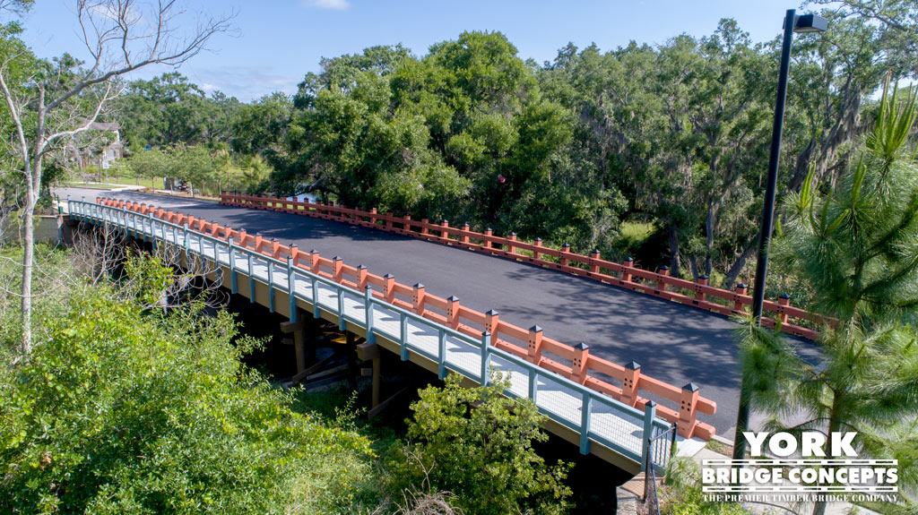 Brookhaven at Citrus Park Vehicular Bridges – Tampa, FL | York Bridge Concepts - Timber Bridge Builders