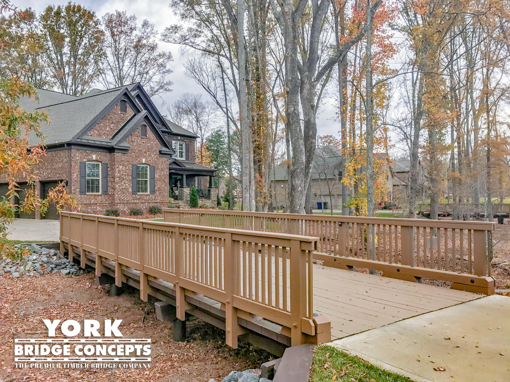 Preserve at Marvin Residential Driveway Bridges - Marvin, NC | York Bridge Concepts