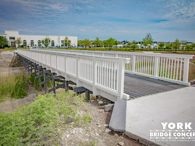 Walsh Timber Pedestrian Bridge - Ft. Worth, TX | York Bridge Concepts