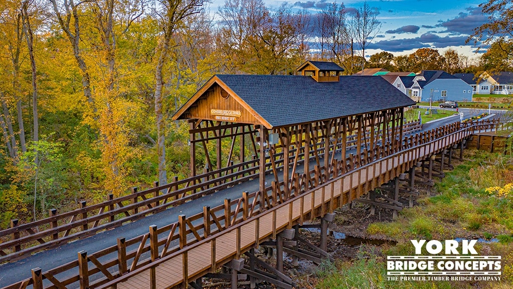 Covered Bridge Trails Vehicular Bridge - Lewes, DE | York Bridge Concepts