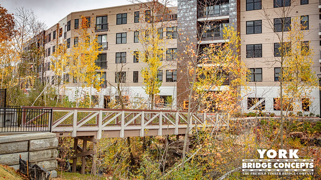 Emery Flats Pedestrian Bridge - Woburn, MA | York Bridge Concepts