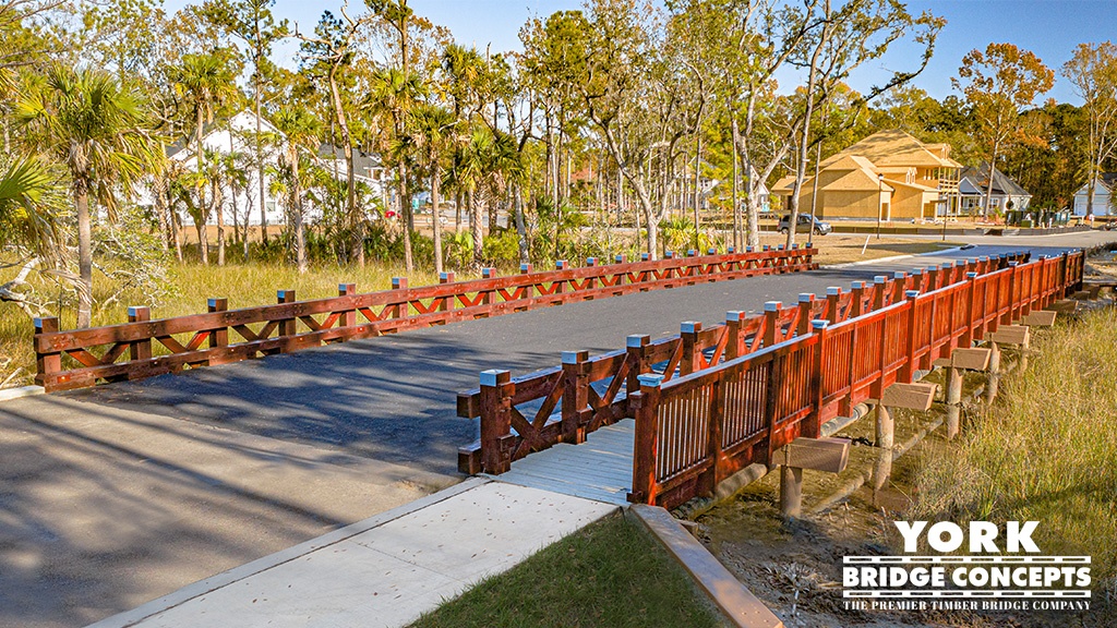 Richmond Cove Timber Vehicular Bridge - Mt. Pleasant, SC | York Bridge Concepts