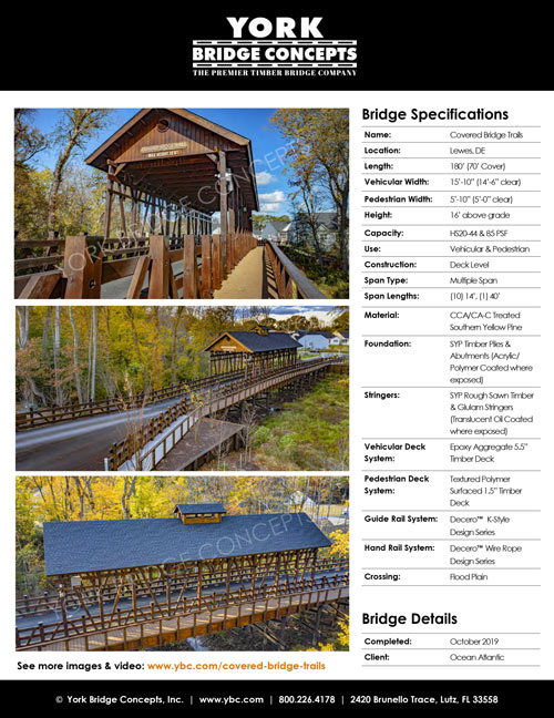 Covered Timber Bridge Trails cutsheet