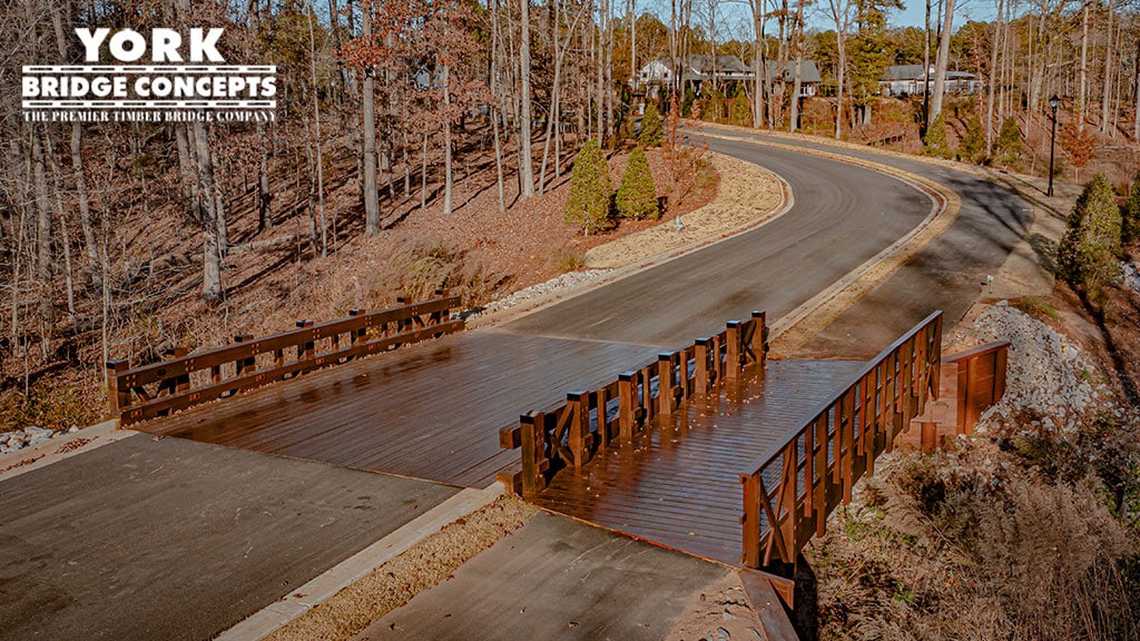 Cresswind at Twin Lakes Vehicular Timber Bridge- Hoschton, GA