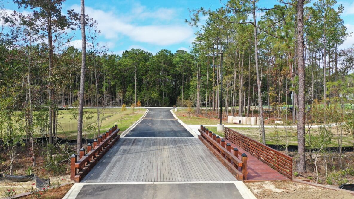 Hanahan Recreation Complex Timber Vehicular Bridge entryway picture in Hanahan, SC