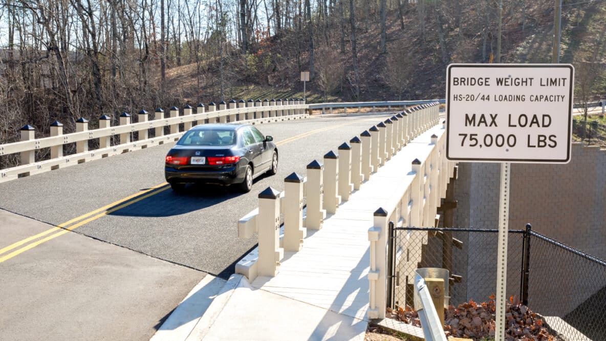 Advantages of a timber built bridge versus a steel built bridge