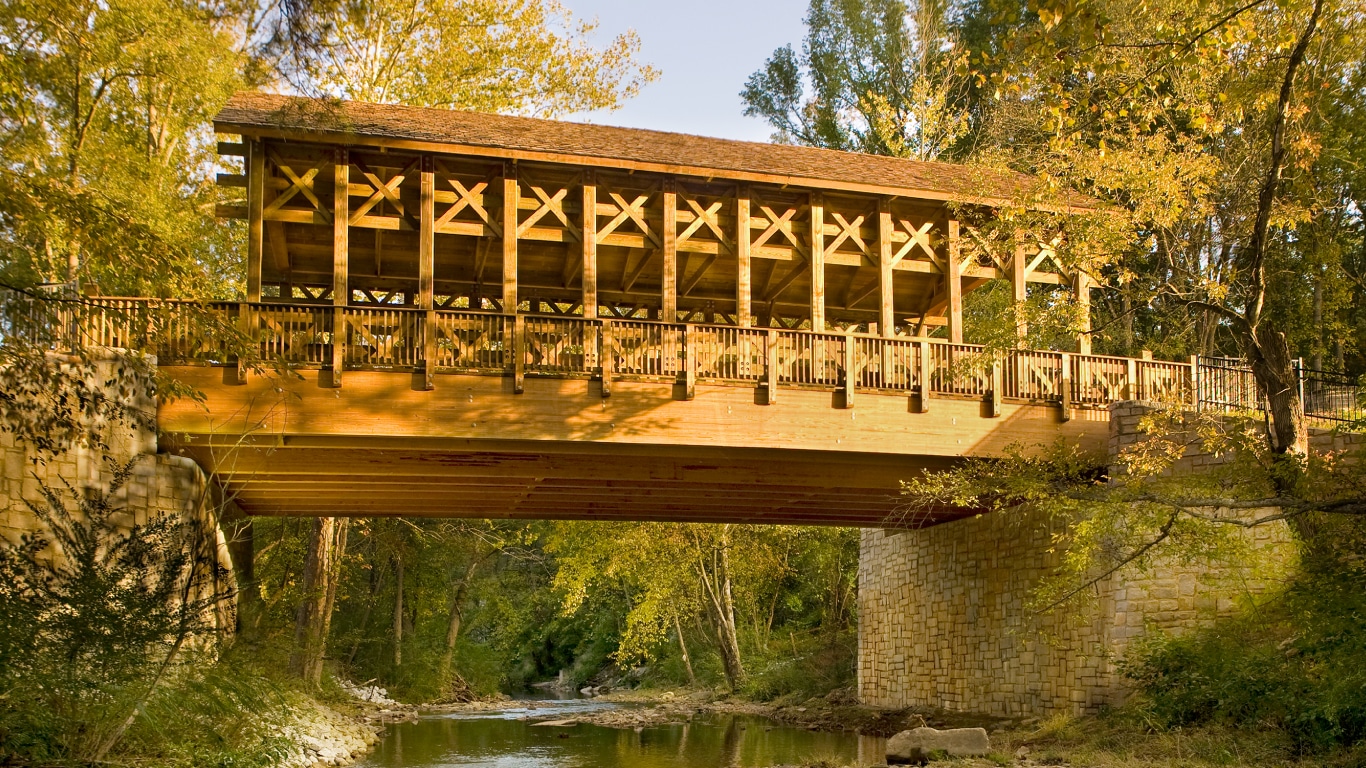 Woodbridge Project in Georgia is an example of a strong durable timber bridge versus steel