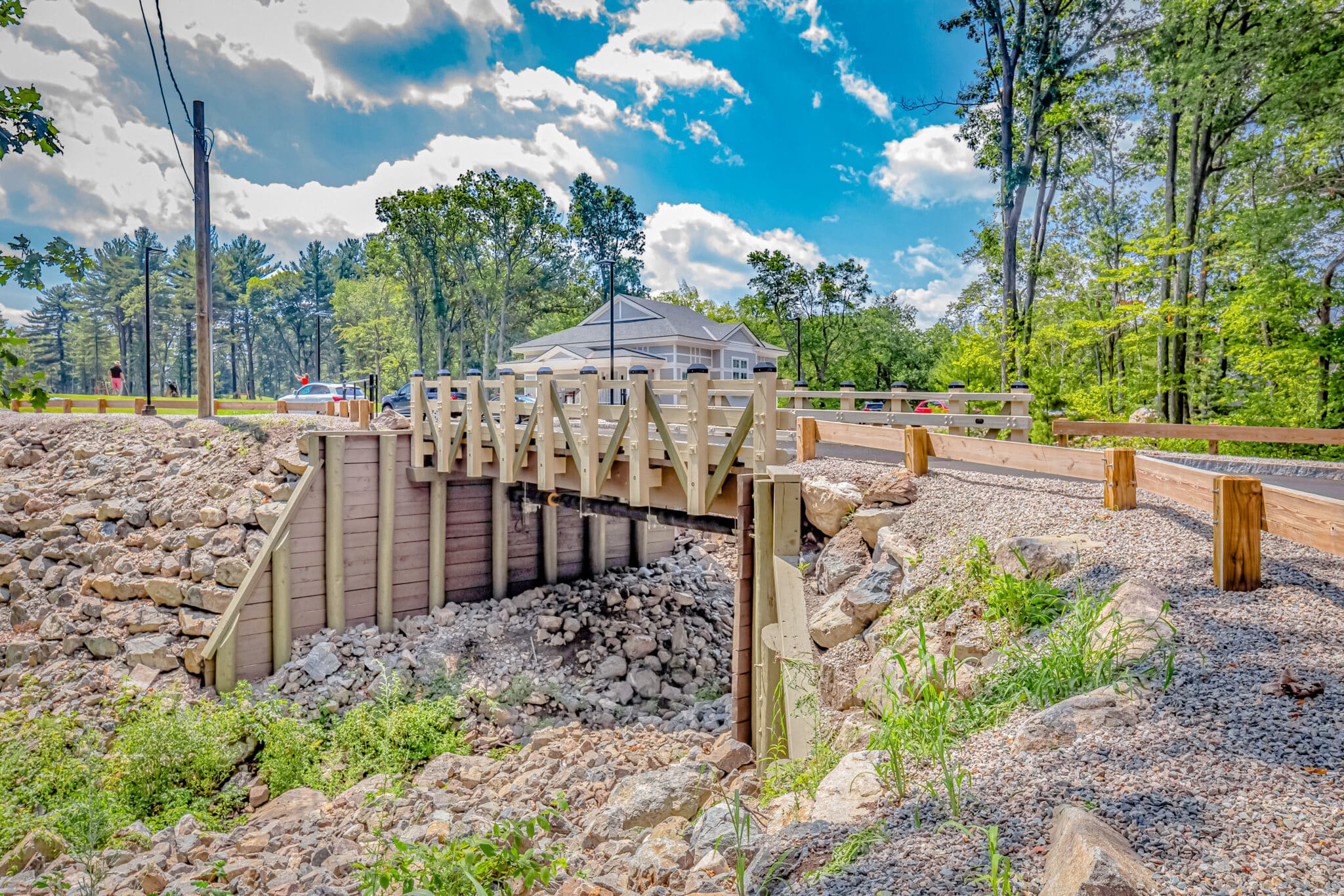 Winchester Country Club Timber Vehicular Bridge in Massachusetts