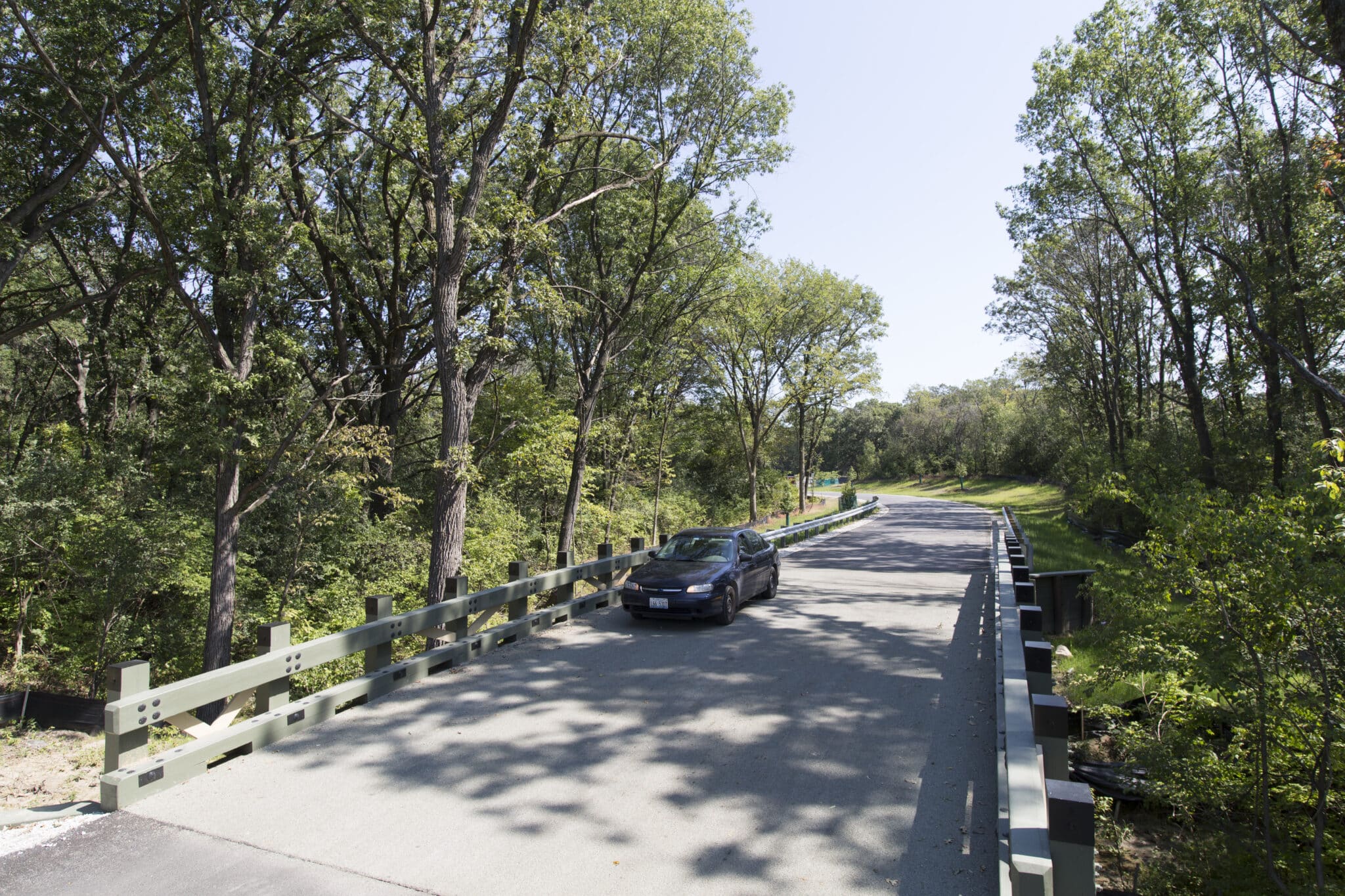 Camp Bullfrog Vehicular bridge in Willow Springs, Illinois