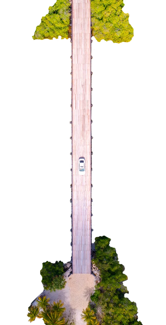 Mandalay vehicular bridge overhead