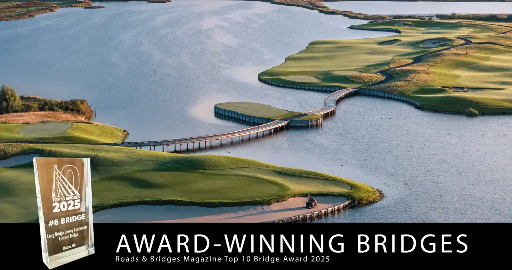 Award-Winning golf course bridges built by York Bridge Concepts